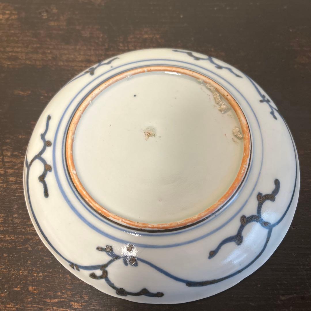 古伊万里　6寸平皿　江戸中期〜後期　2枚セット