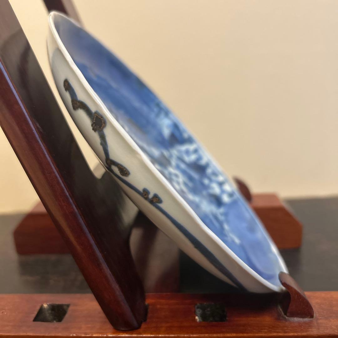 古伊万里　6寸平皿　江戸中期〜後期　2枚セット