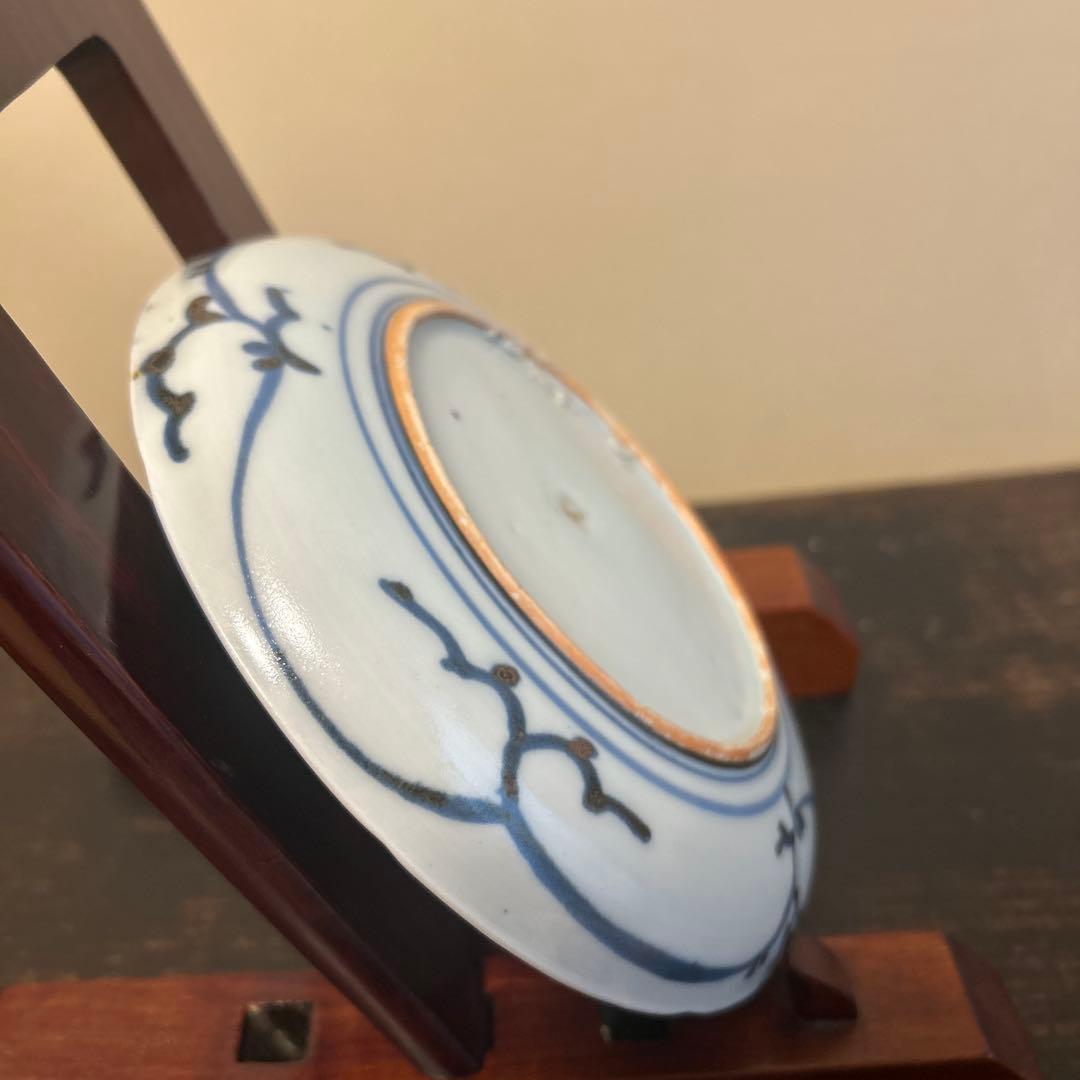 古伊万里　6寸平皿　江戸中期〜後期　2枚セット