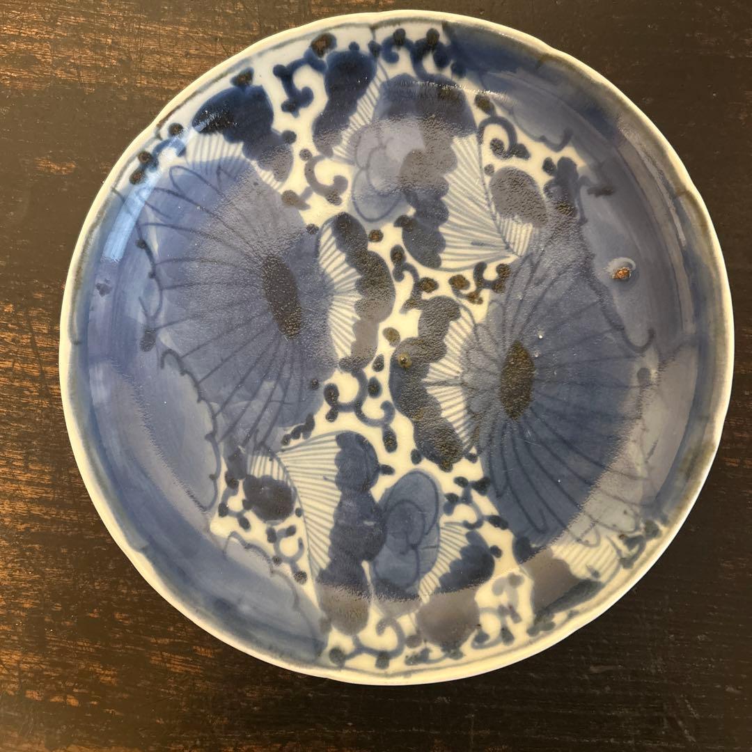 古伊万里　6寸平皿　江戸中期〜後期　2枚セット