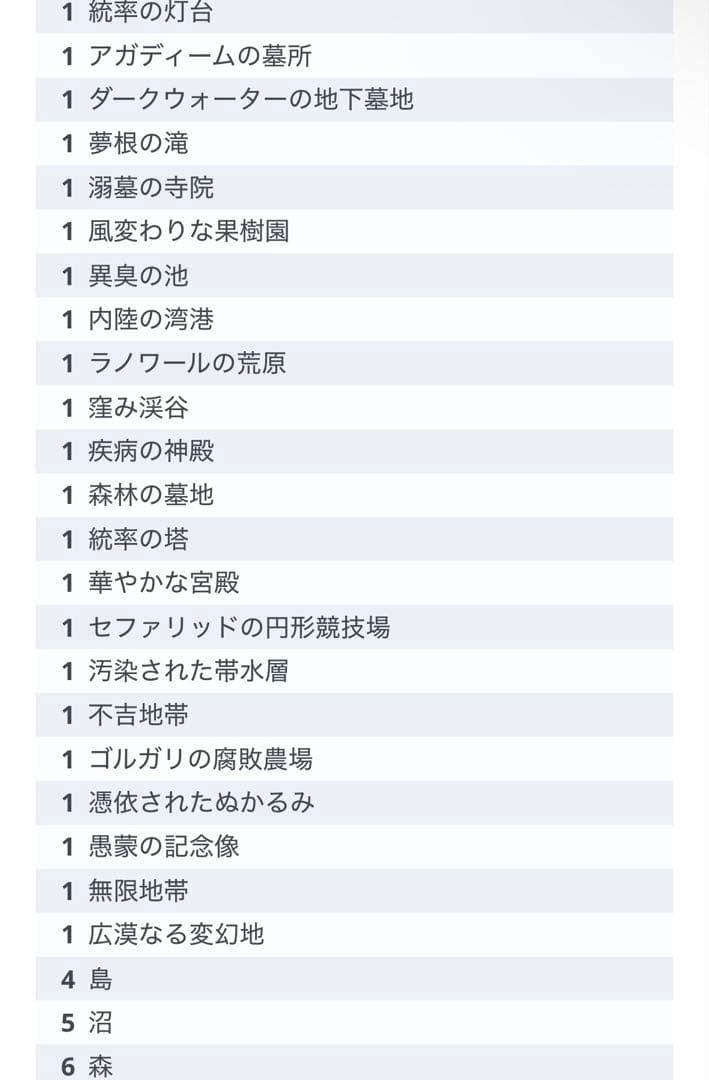 MTG 甦りしスゥルタイ　デッキ