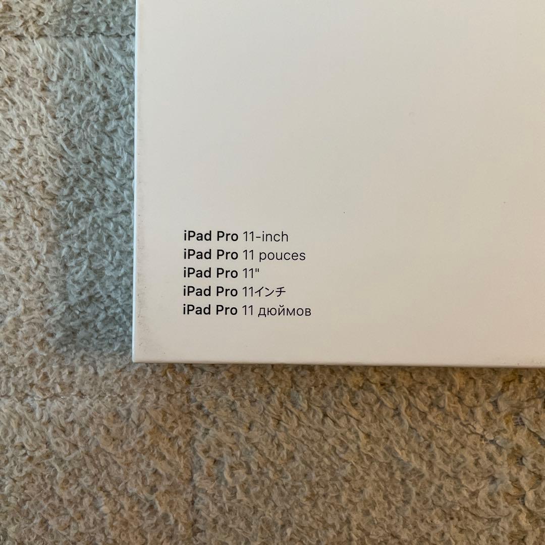 【新品】アップル純正 iPad Pro smart folioチャコールグレイ