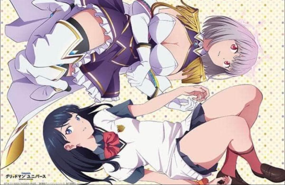 ブシロード　ラバーマット　グリッドマンユニバース　宝多六花　新条アカネ