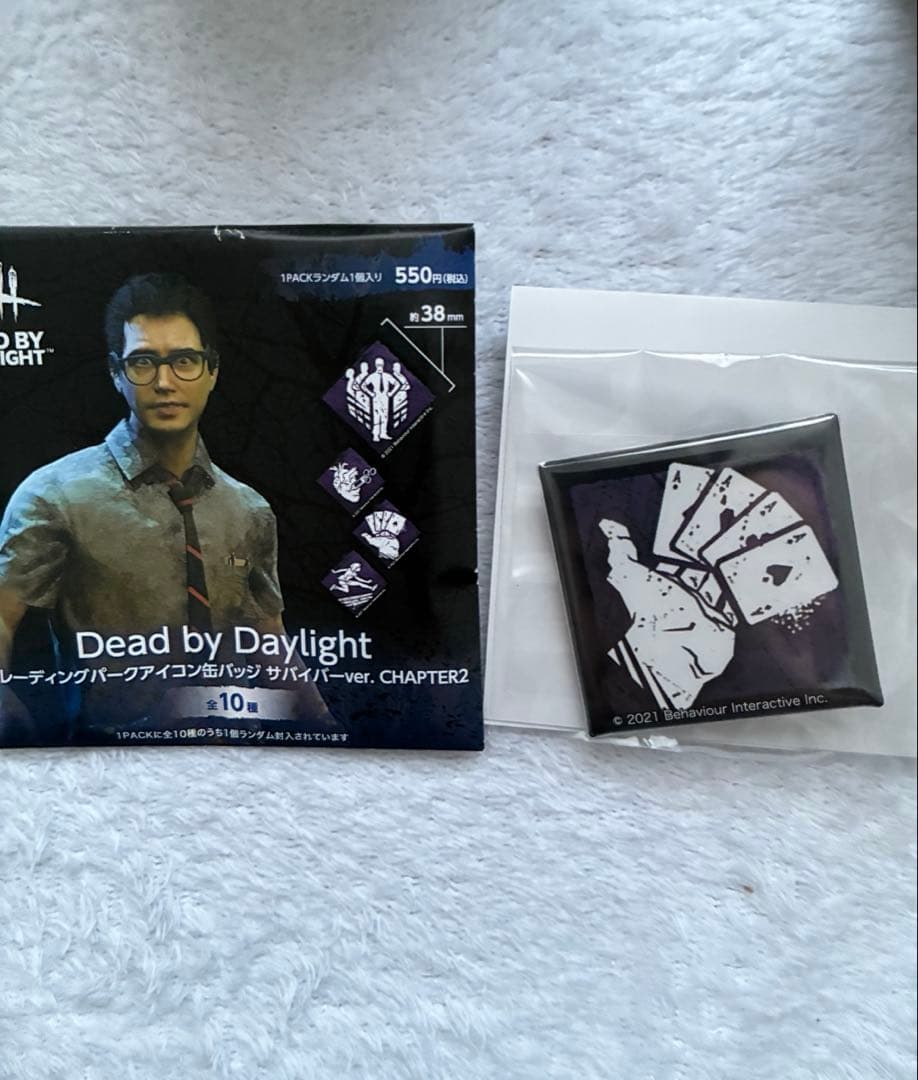 デッドバイデイライト　トレーディングパークアイコン缶バッジ