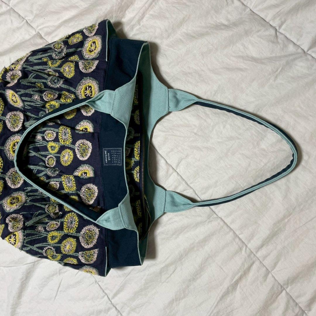 mina perhonen ミナペルホネン path ハンドメイド　トートバッグ