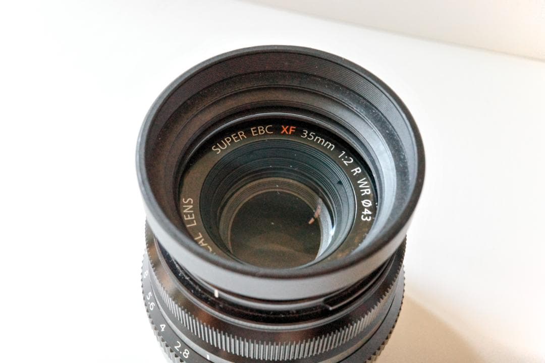 【良品・防湿庫保管】FUJIFILM XF35mm F2 R WR ブラック