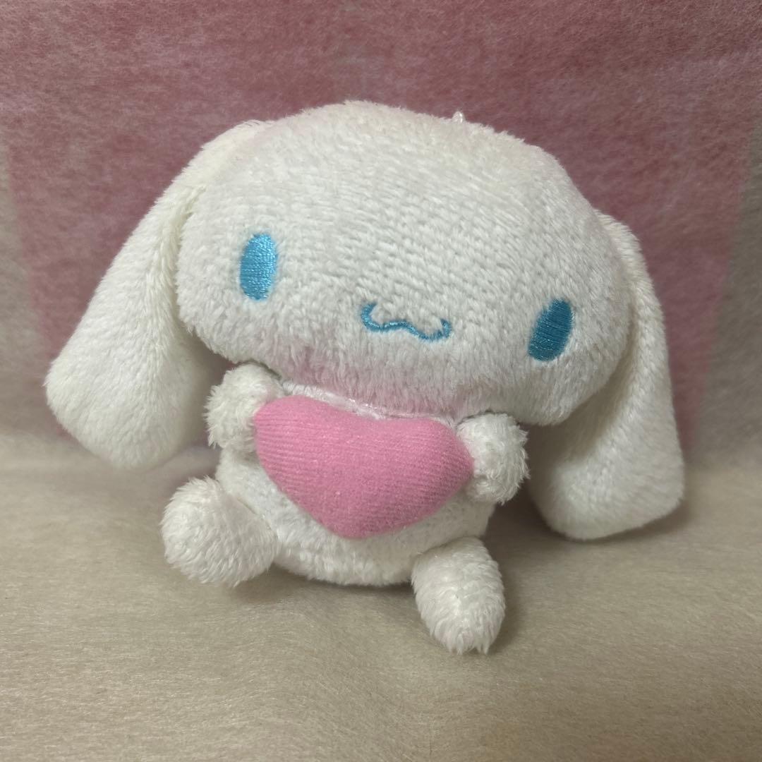 サンリオ シナモロール ぬいぐるみ キーホルダー フロッキー ②