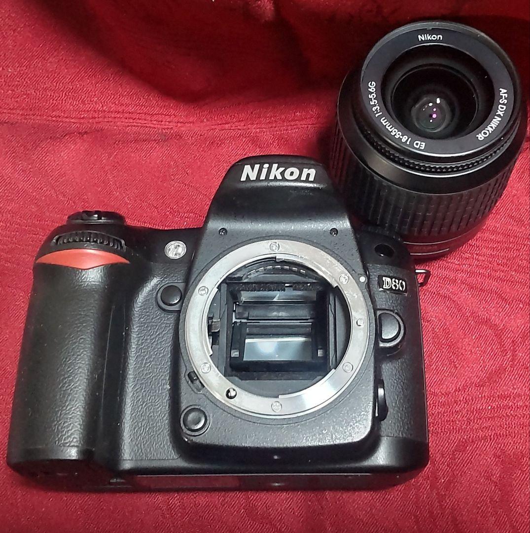 B*Q様 Nikon＜D80＞CCDデジタル一眼レフカメラ＋純正標準ズームレンズ