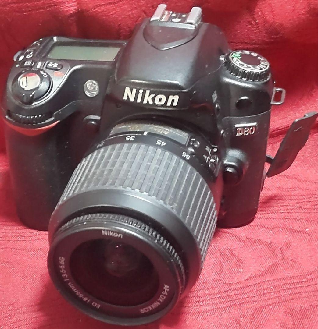 B*Q様 Nikon＜D80＞CCDデジタル一眼レフカメラ＋純正標準ズームレンズ