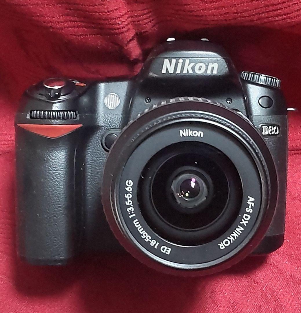 B*Q様 Nikon＜D80＞CCDデジタル一眼レフカメラ＋純正標準ズームレンズ