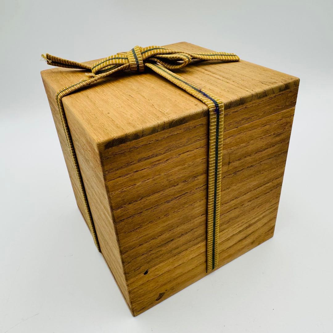 【オールド香蘭社　香炉　鮎に桜絵付】骨董　アンティーク　インテリア　香道具