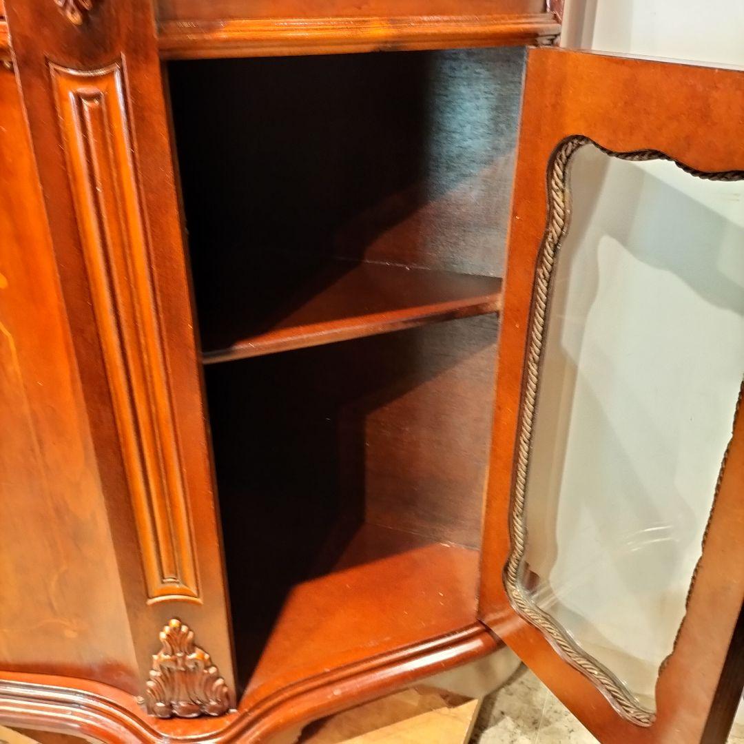 M♦年始Sale東名 象嵌　アンティーク　サイドボード　リプロ　大理石