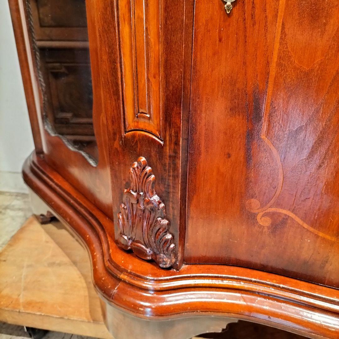 M♦年始Sale東名 象嵌　アンティーク　サイドボード　リプロ　大理石