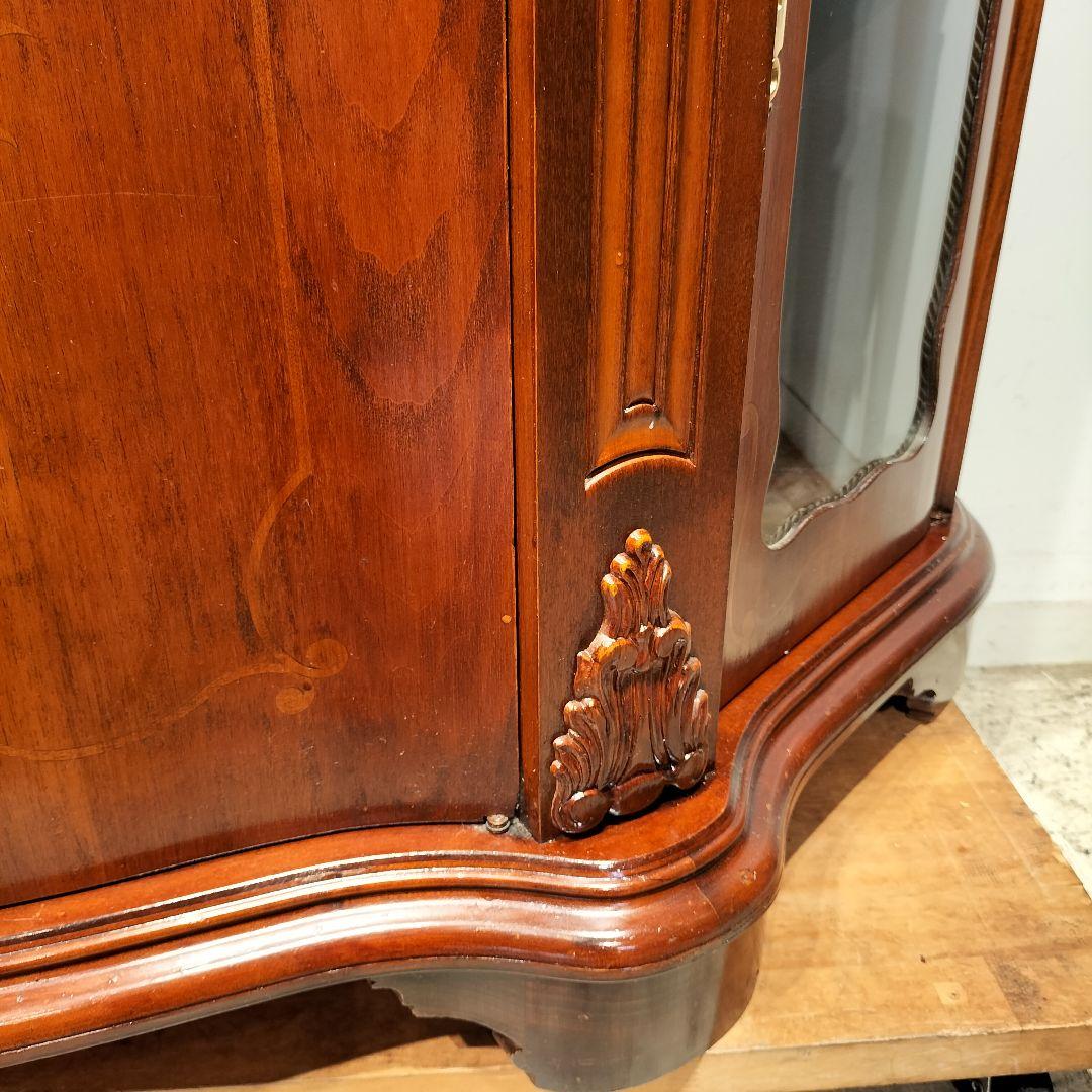 M♦年始Sale東名 象嵌　アンティーク　サイドボード　リプロ　大理石