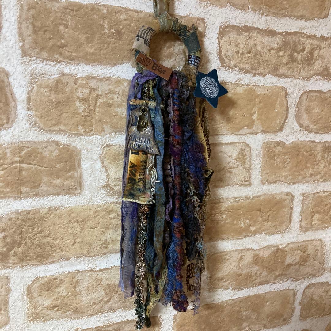 ハンドメイド スワッグ風リース