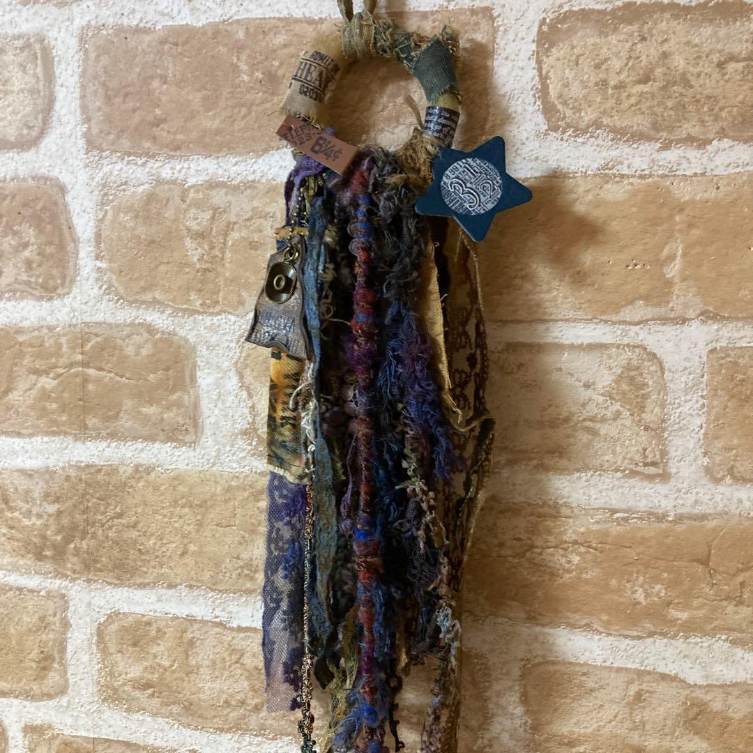 ハンドメイド スワッグ風リース