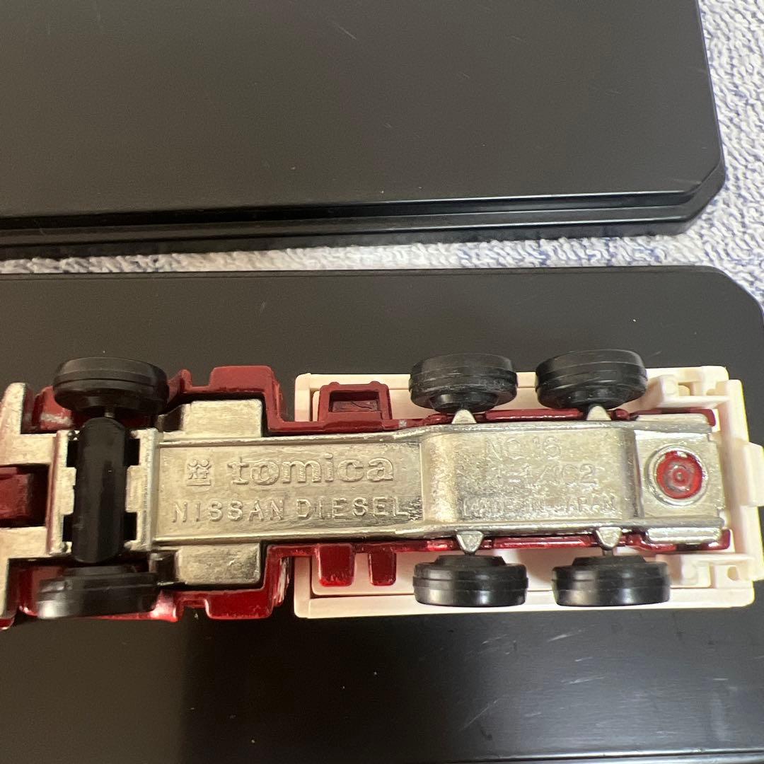 トミカ 67 高速道路郵便トラック 1/102 日本製　希少　美品　ミニカー