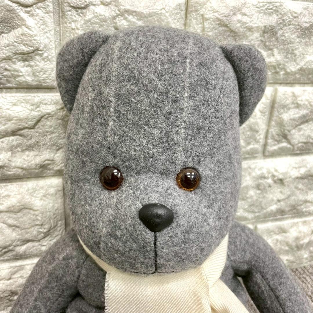 超美品　AGNONA　アニオナ　カシミヤ　ベア　ぬいぐるみ　くま