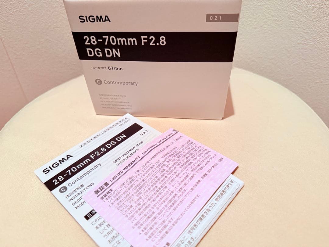 【新品】 SIGMA 28-70mm F2.8 DG DN ソニーEマウント