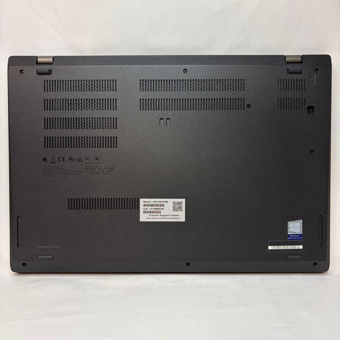 美品 ThinkPad L15 Gen1 i5 8GB 256GB フルHD