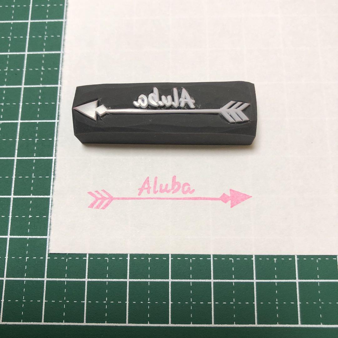 [Aluba様ご確認用]オーダー☆消しゴムはんこ
