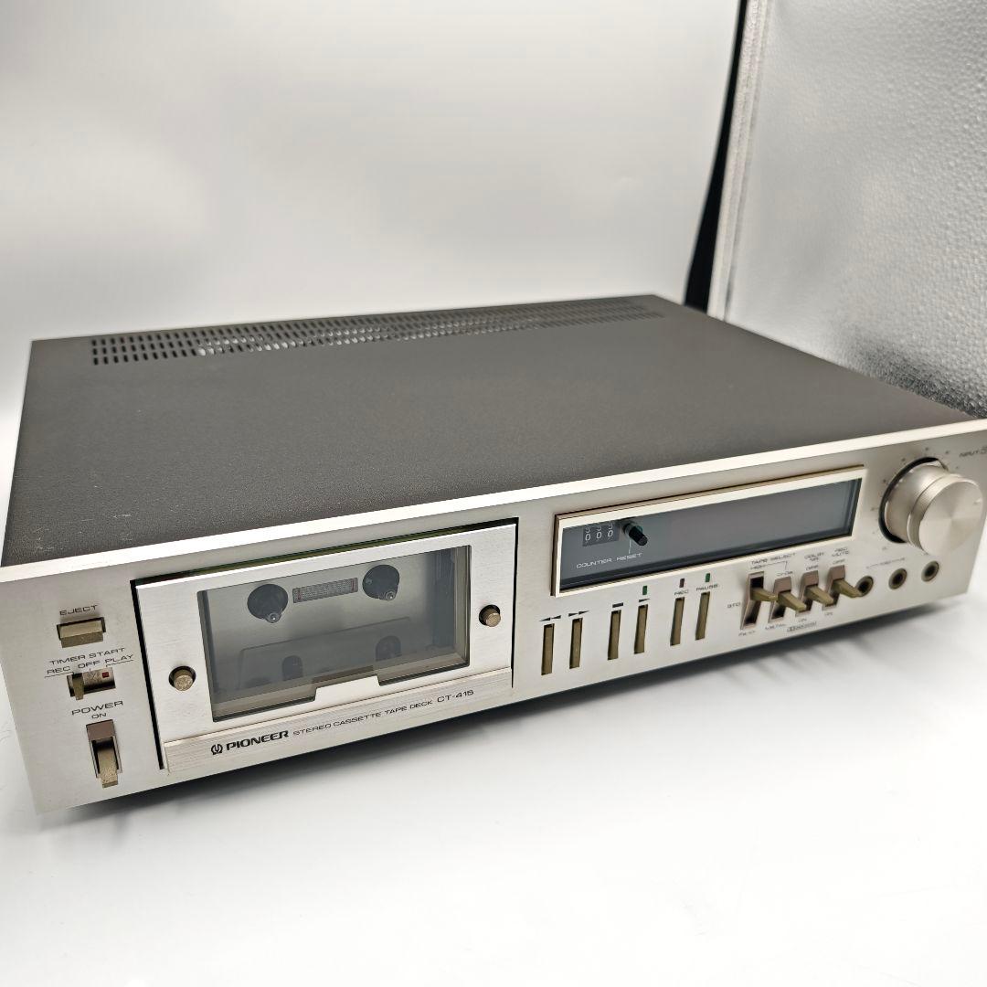 【美品・完全動作◎】PIONEER CT-415 カセットデッキ