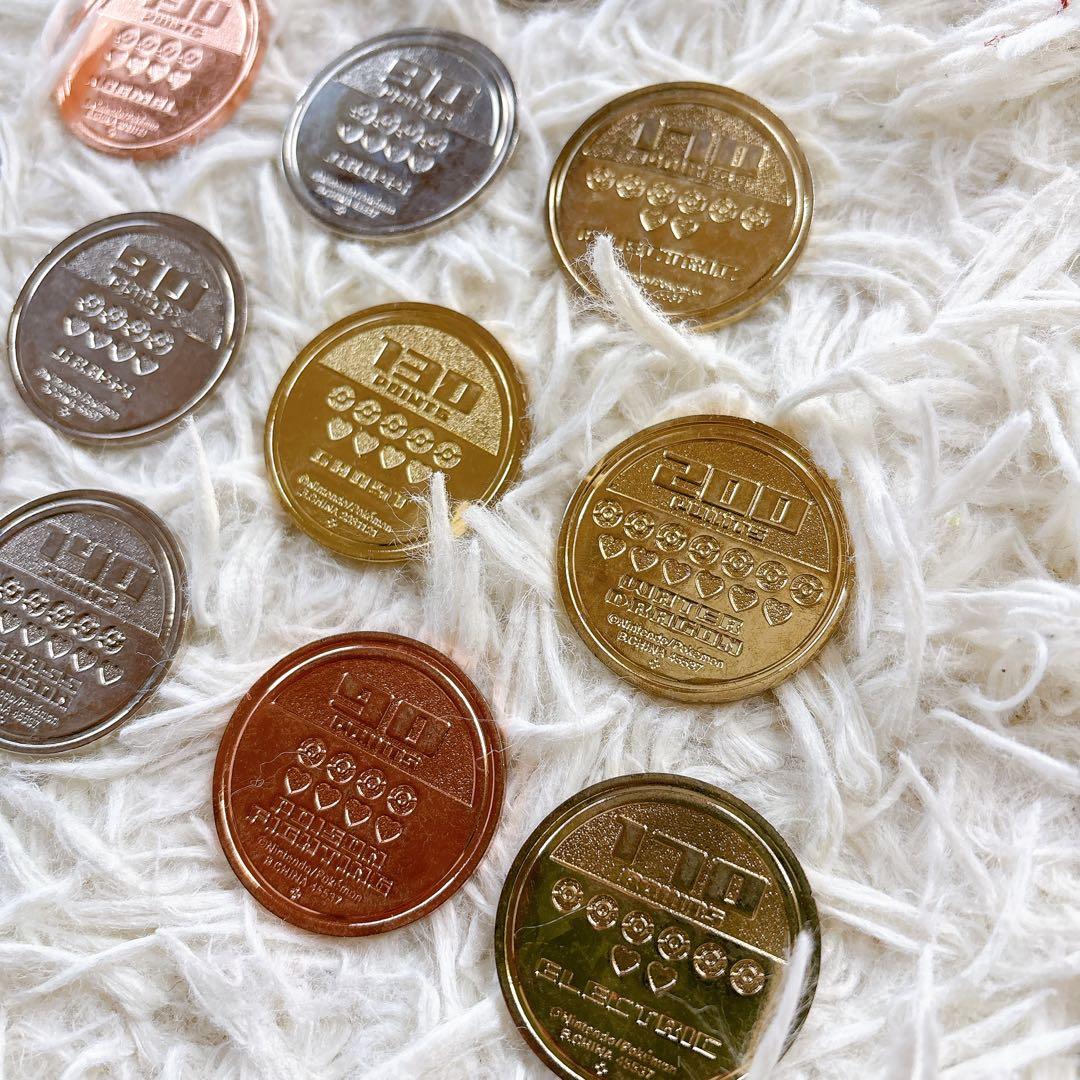 ポケモン　キャラクターメダル 14枚セット　レトロ懐かしい