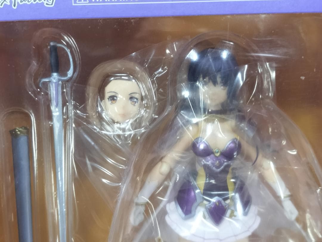 【未開封 美品】闘神都市「瑞原葉月」figma 218 表情パーツ「睨み顔」付