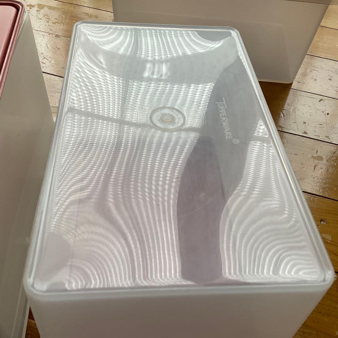 美品Tupperware タッパーウェア 大容量食品保存容器 5kg 3個セット