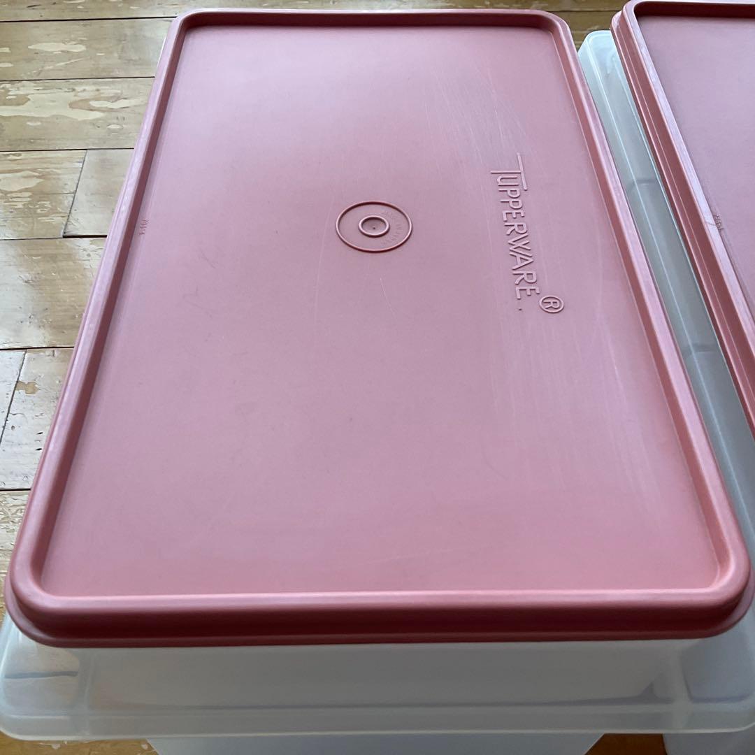 美品Tupperware タッパーウェア 大容量食品保存容器 5kg 3個セット
