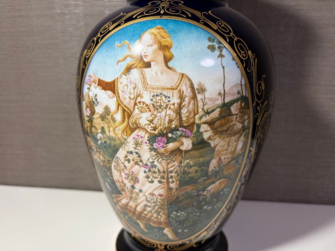 (T) Richard Ginori ジノリ 花瓶 フラワーベース プリマベーラ
