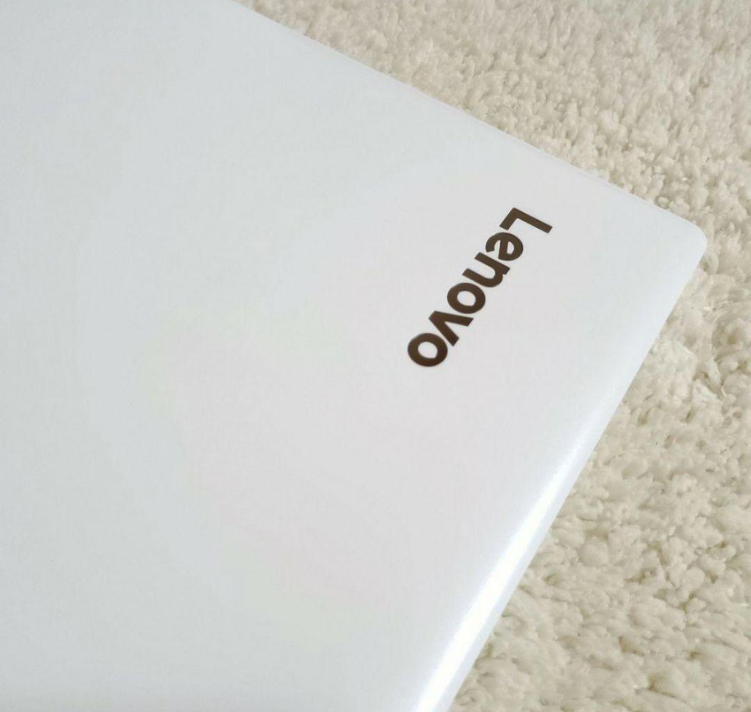 Lenovo ホワイトノートPC ACアダプター付き