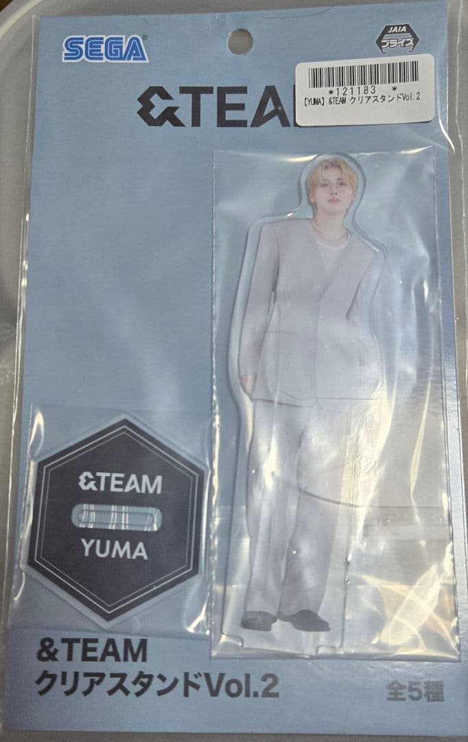 SEGA &TEAM クリアスタンド Vol.2 全5種＋全4種