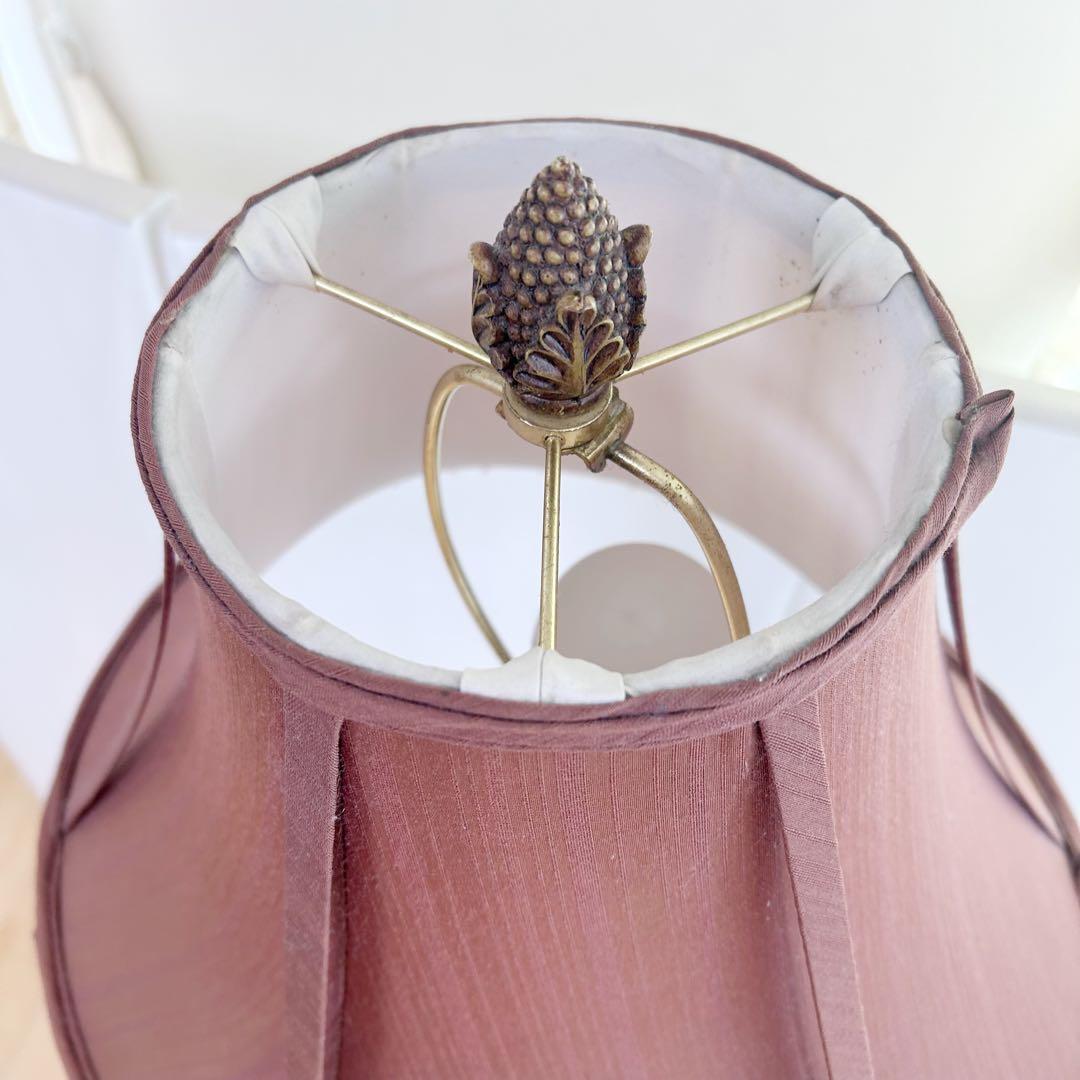 木製　フロアランプ　アンティーク　ロングランプ　　レトロ　スタンドランプ