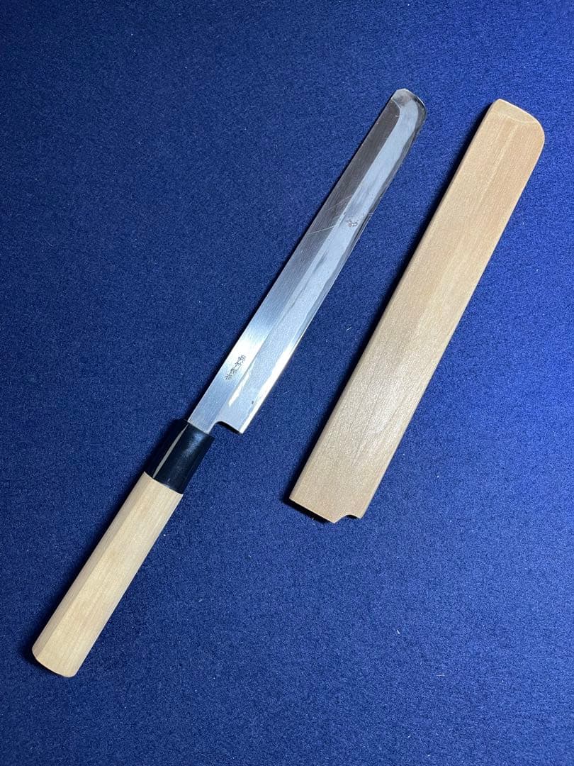 【墨研】呉竹精昇堂◆紙断包丁 奈良菊一製◆使用品◆書道 アート 紙切りナイフ