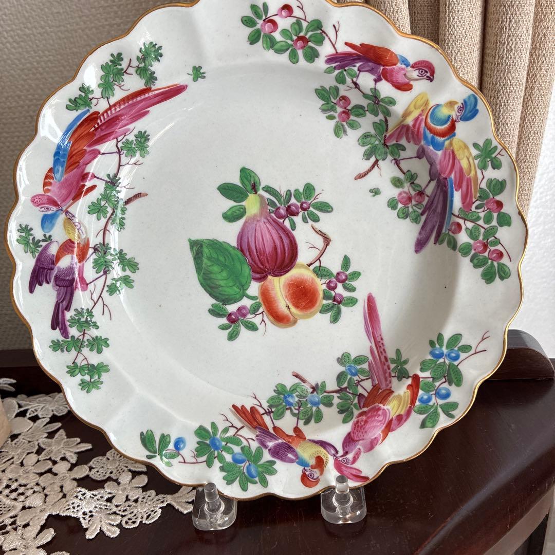 稀少　ロイヤルウースター18世紀× James Gilles プレート