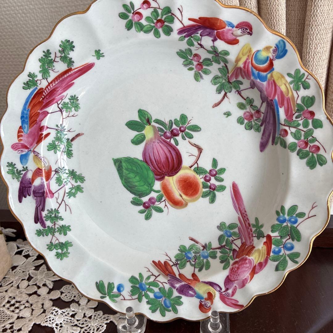 稀少　ロイヤルウースター18世紀× James Gilles プレート