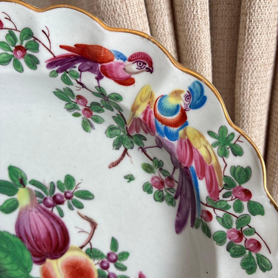 稀少　ロイヤルウースター18世紀× James Gilles プレート