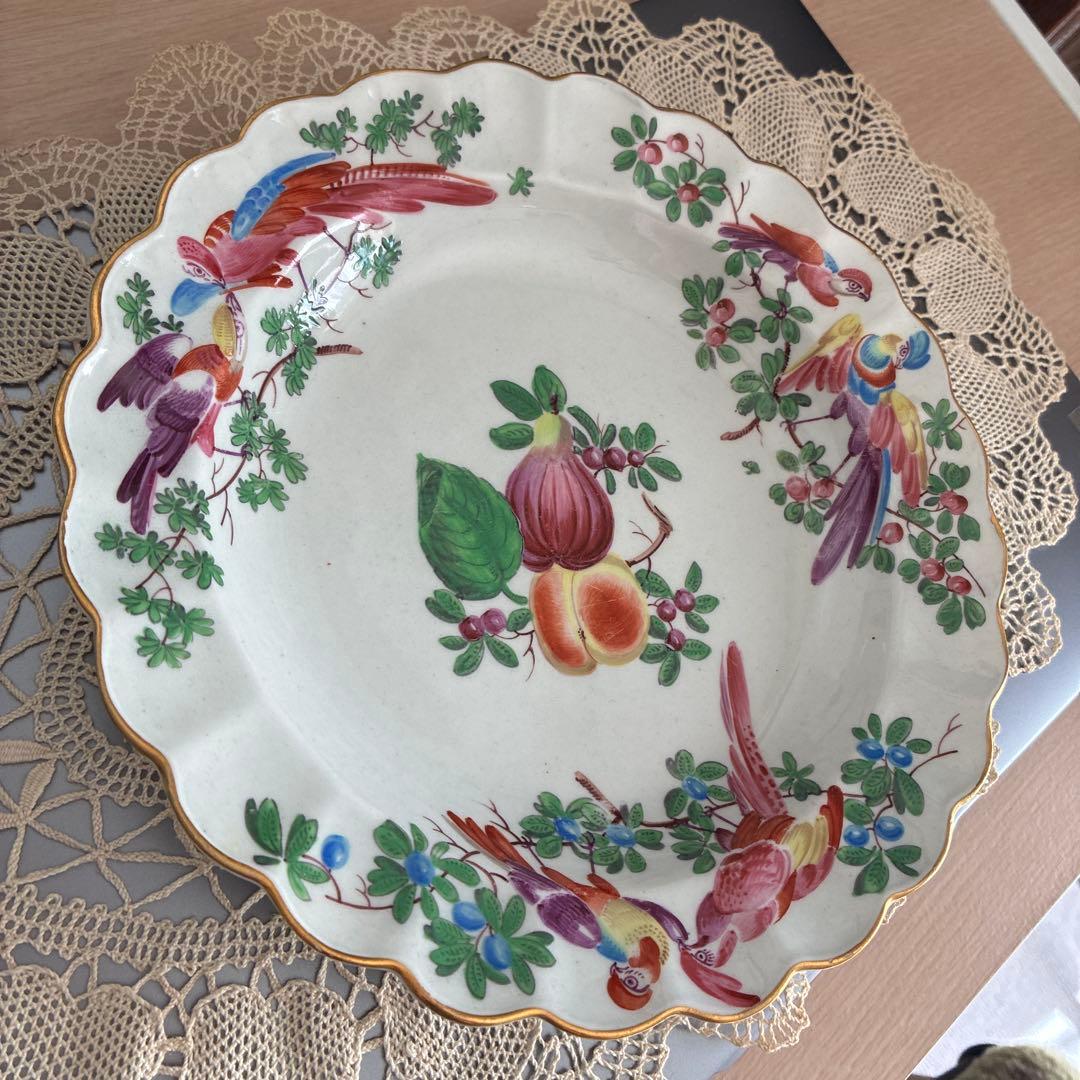 稀少　ロイヤルウースター18世紀× James Gilles プレート