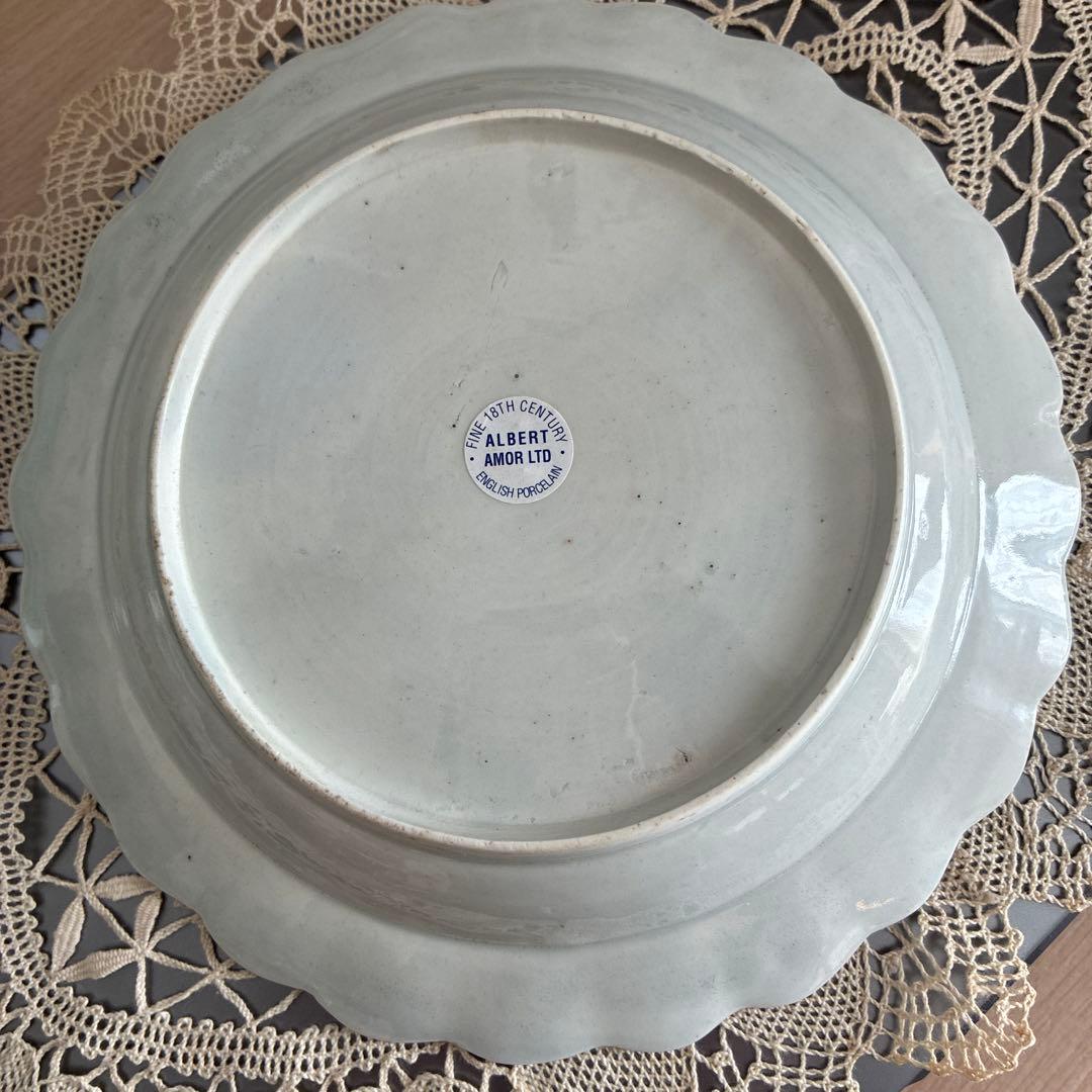 稀少　ロイヤルウースター18世紀× James Gilles プレート