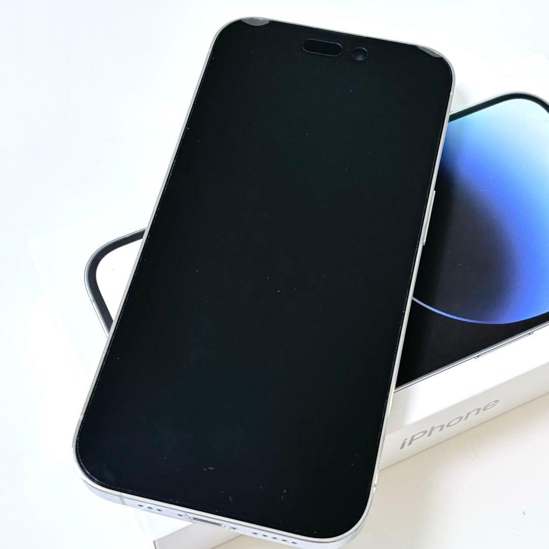 【iPhone 14Pro】シルバー 128GB SIMフリー 美品