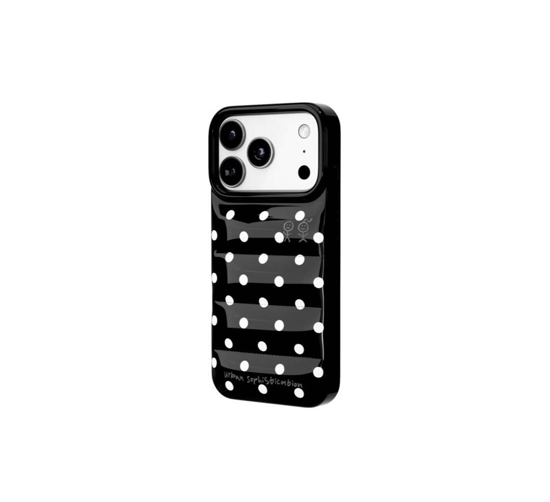 Urban Sophistication iPhone17proケードット黒