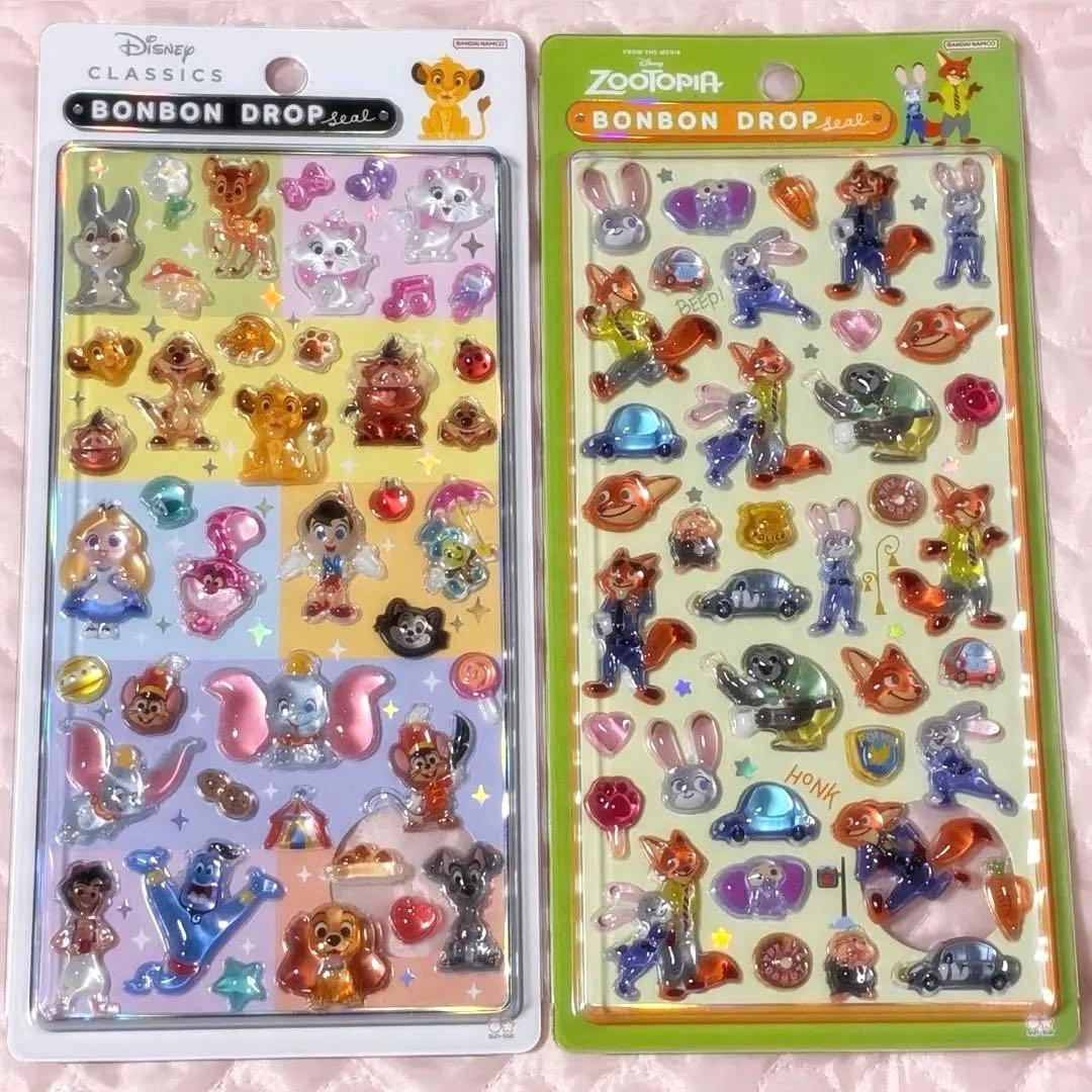 【正規品】クラシック　ズートピア　くまのプーさん　ボンボンドロップ　プチドロップ