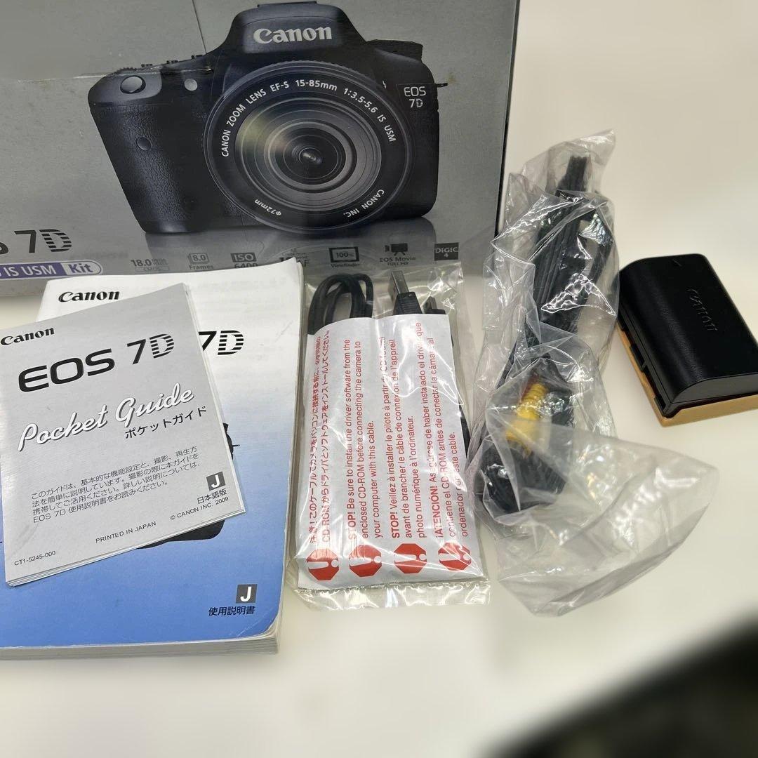 HRK04【387shot!極美品】Canon EOS 7D ボディ 付属品付き