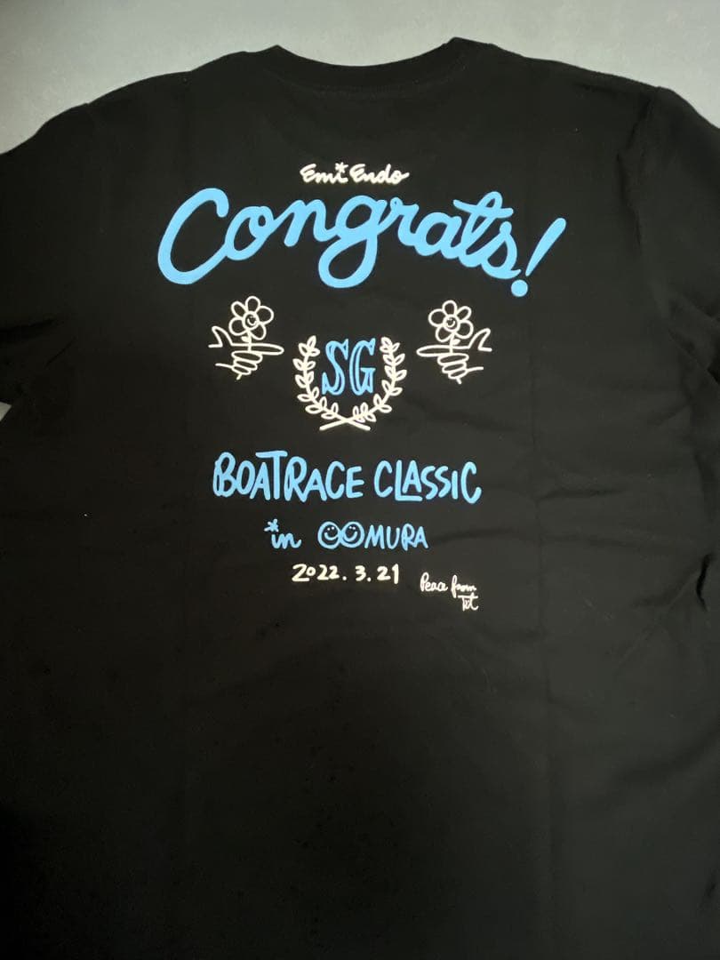 遠藤エミ選手 直筆サイン入りTシャツ Boat Race Classic