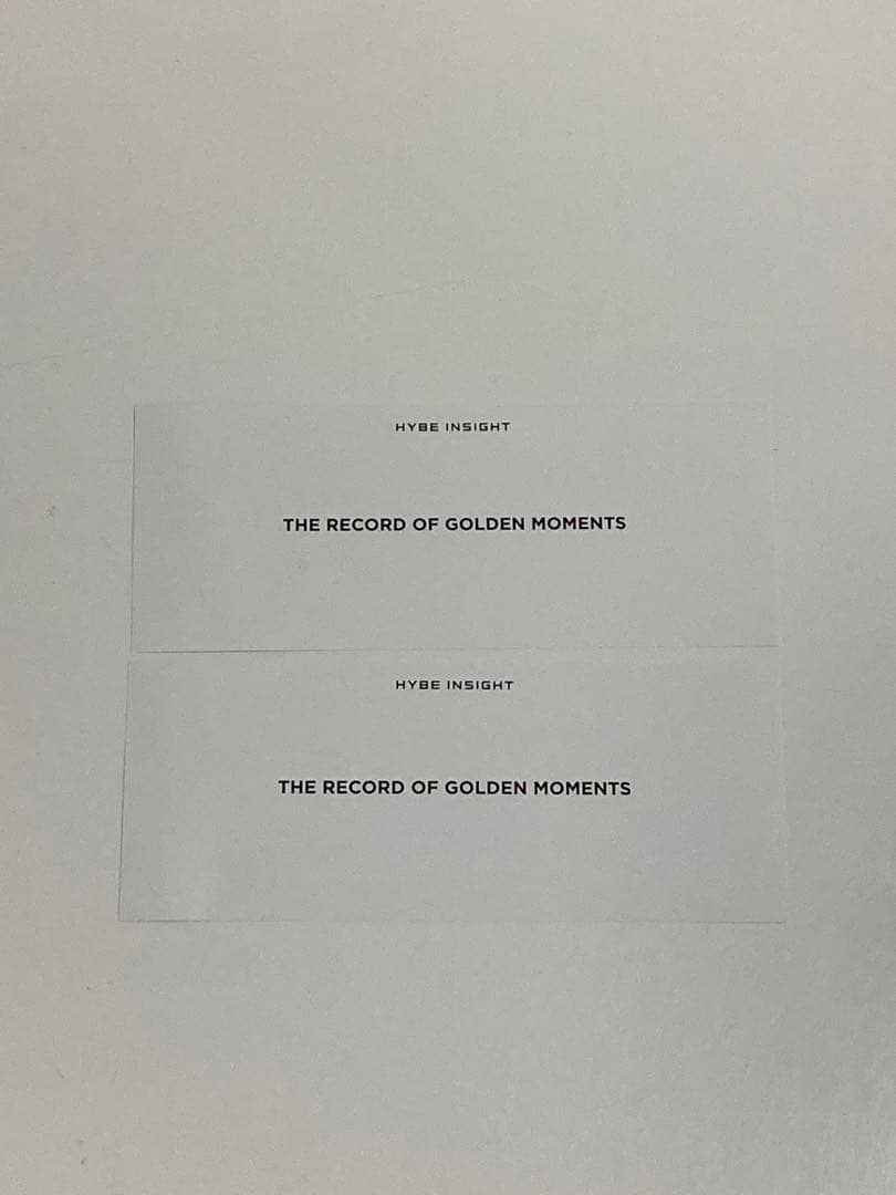 BTS GOLDEN 展示会　ジョングク フォトカードセット 特典トレカ　グッズ