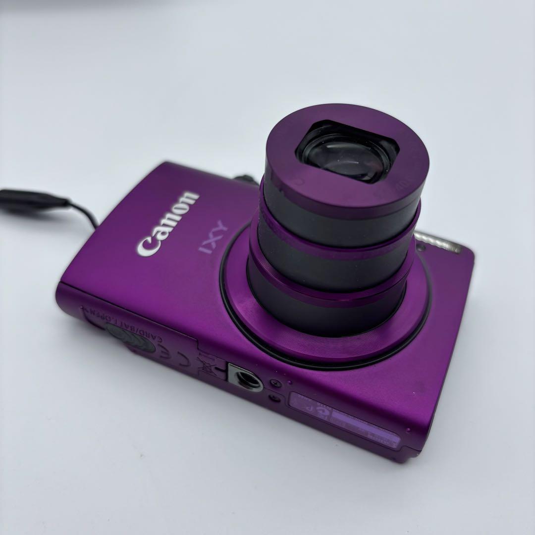 【訳あり】Canon キャノン IXY 600F コンデジ パープル