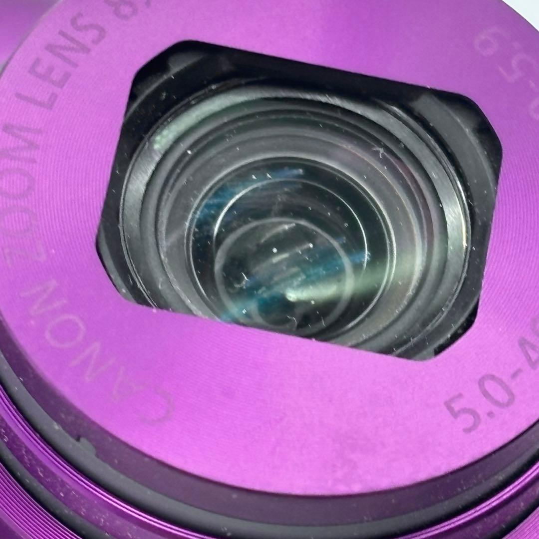 【訳あり】Canon キャノン IXY 600F コンデジ パープル
