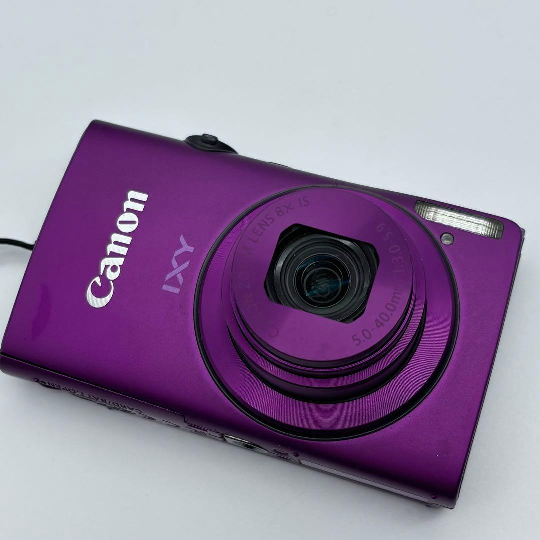 【訳あり】Canon キャノン IXY 600F コンデジ パープル