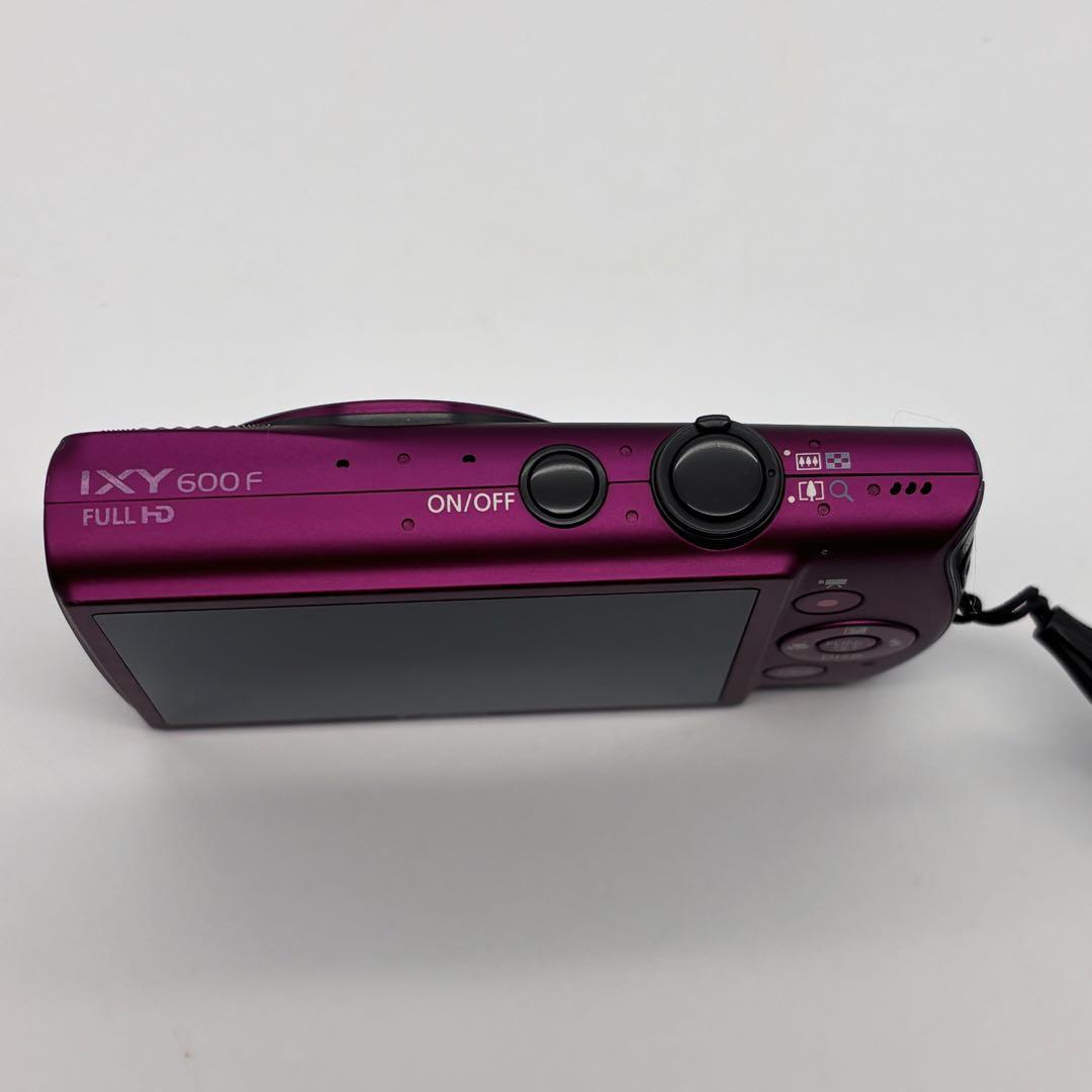 【訳あり】Canon キャノン IXY 600F コンデジ パープル